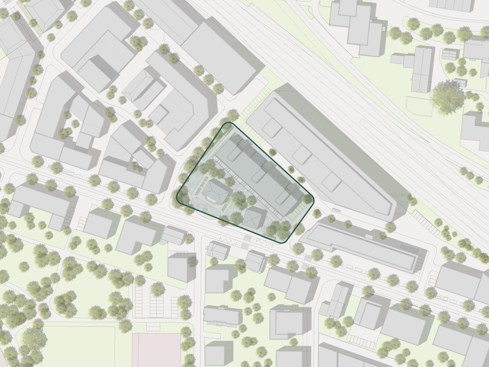 Lischenmoos Platz Plan Areal